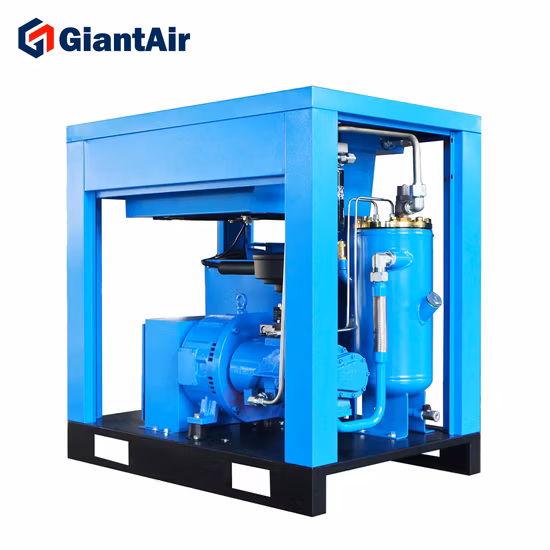 Il più venduto compressore d'aria a vite Made in China 15kw 22kw 75kw 8bar con avviatore di emergenza a basso prezzo con compressore d'aria